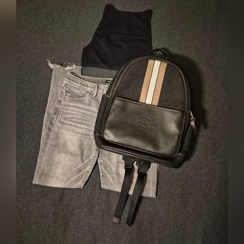 Coach Jacquard Backpack